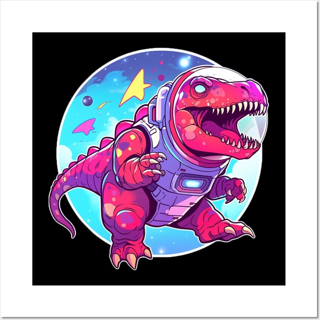 space dino Wall Art by piratesnow